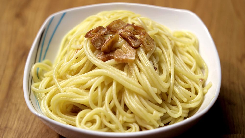 Spaguetti al Ajillo